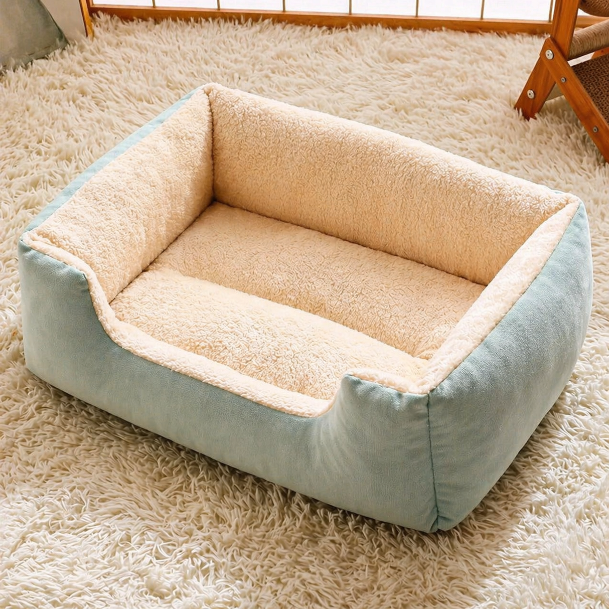 Cozy House Bed - Warm Indoor Coziness for Cats & Dogs