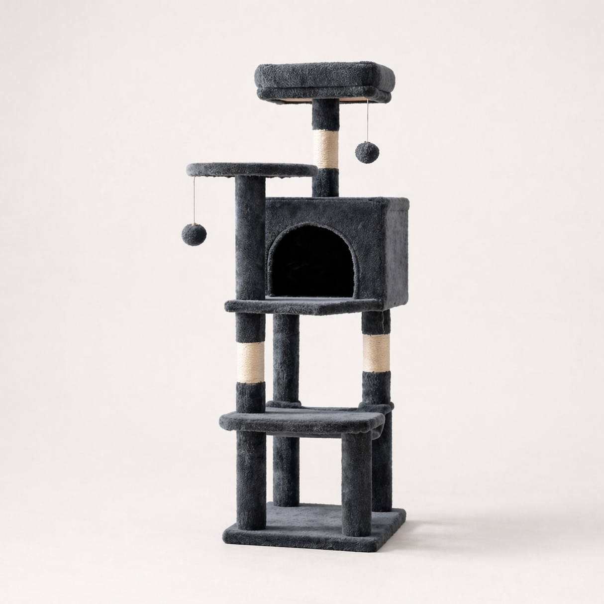 Tall Cat Tree Tower - Climbing Play Center for Indoor Cats