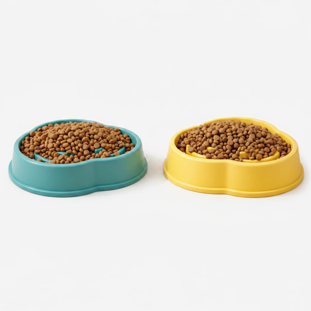 Slow Feeder Dog Bowl - Anti-Choking & Slow Eating