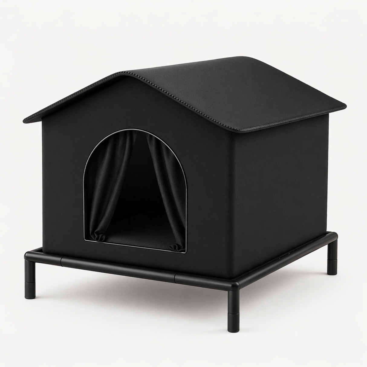 Outdoor Insulated Cat House - Weatherproof Shelter
