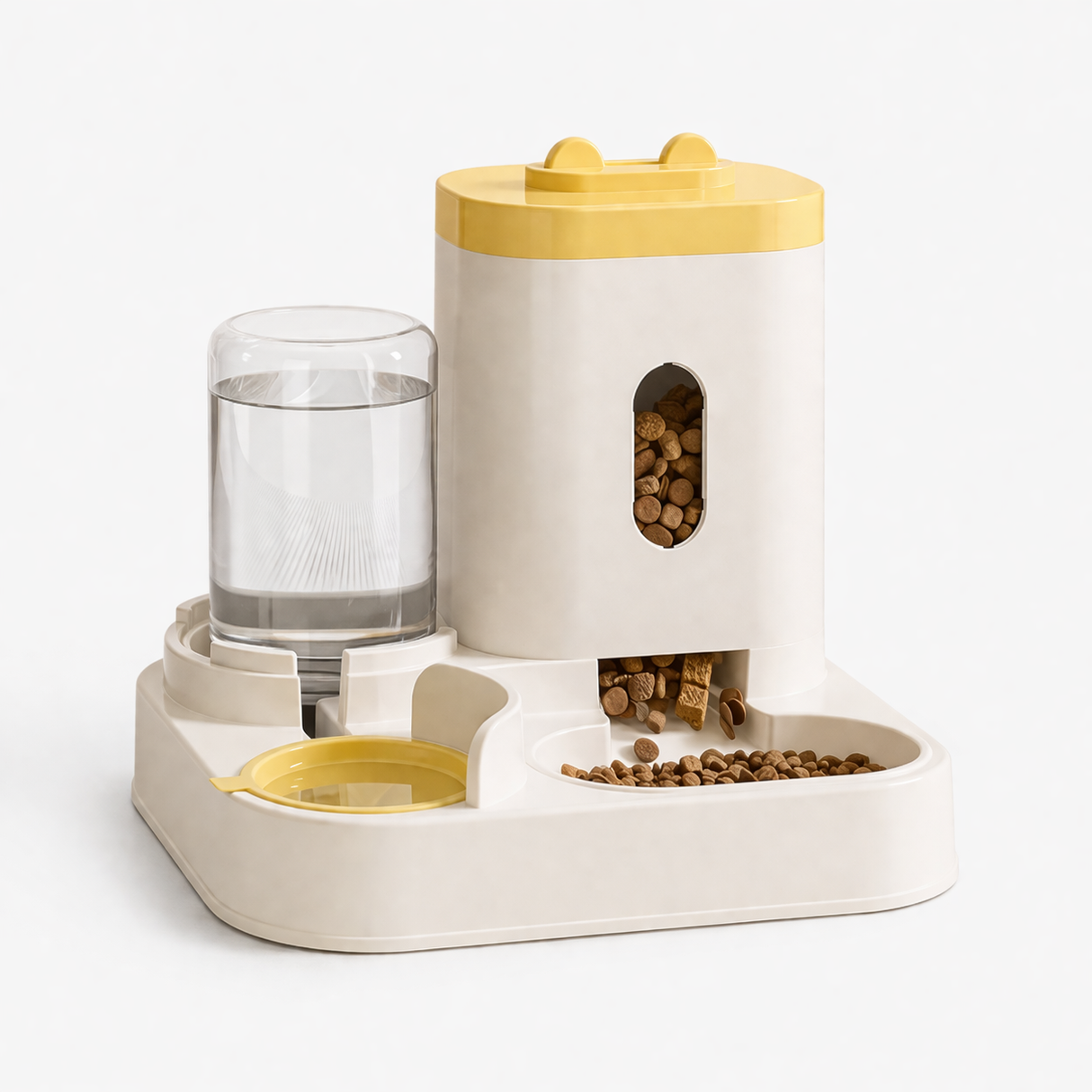 Automatic Food & Water Station - Gravity Feeder for Cats & Dogs