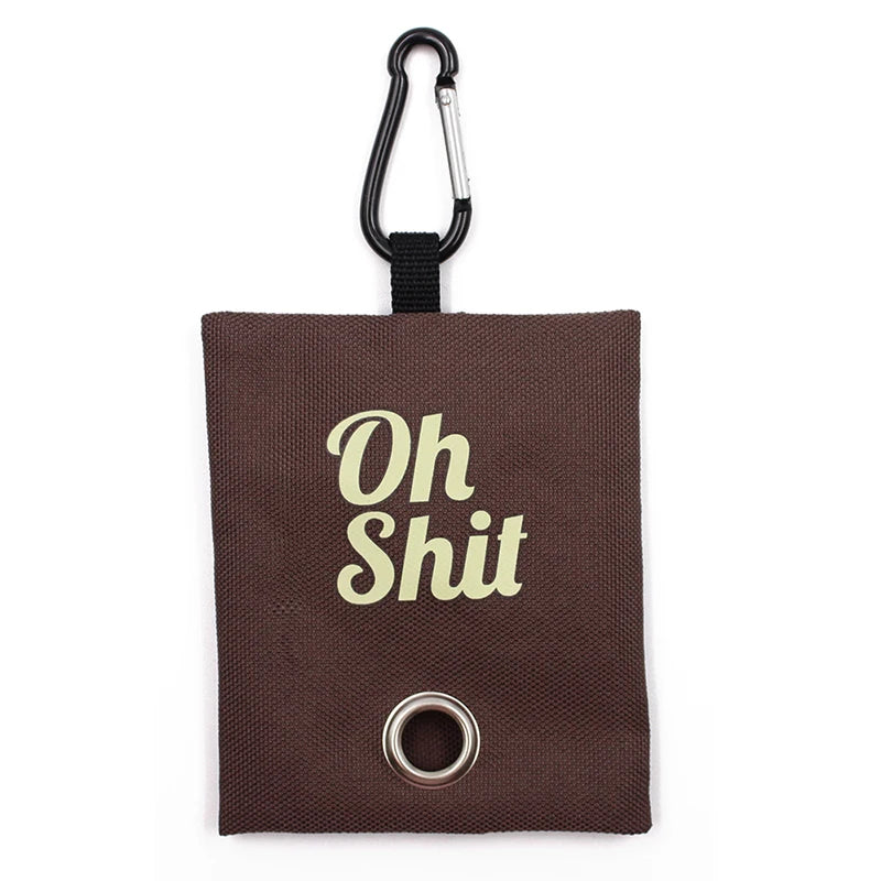 Portable Poop Bag Holder - Clip-On Waste Dispenser