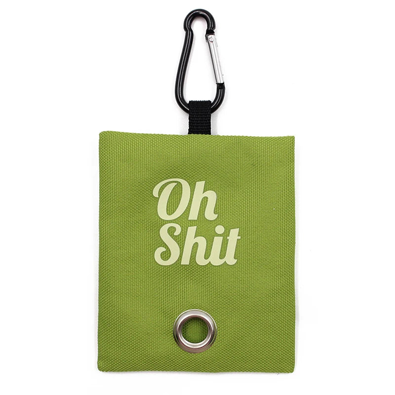 Portable Poop Bag Holder - Clip-On Waste Dispenser
