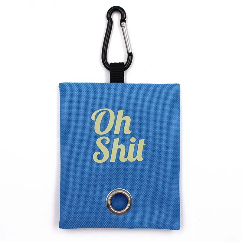 Portable Poop Bag Holder - Clip-On Waste Dispenser