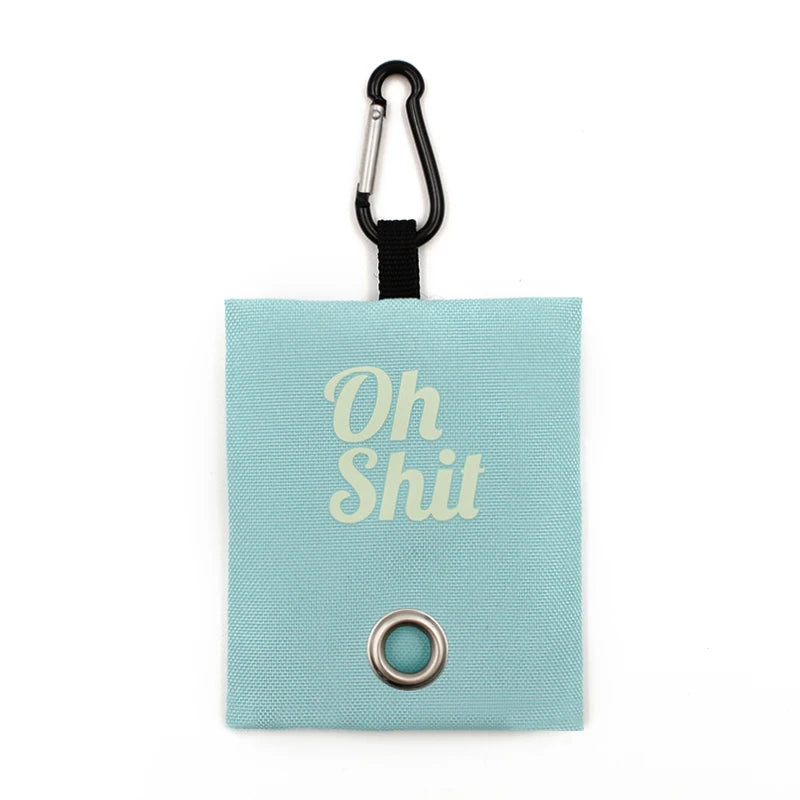 Portable Poop Bag Holder - Clip-On Waste Dispenser