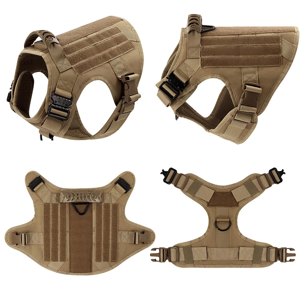 Large Dog Harness & Leash Set - Training Walking Vest