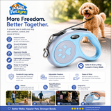 Retractable Dog Leash - Durable Extendable Lead