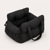 Dog Car Seat Bed - Booster Seat with Safety Belt