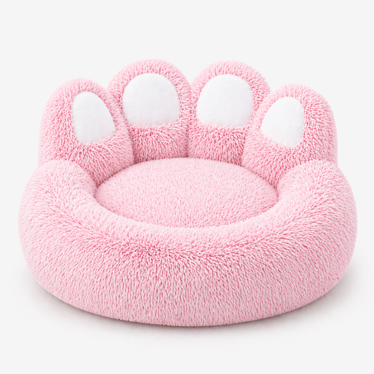 Bear Paw Pet Bed - Plush Sofa Bed for Cats & Dogs