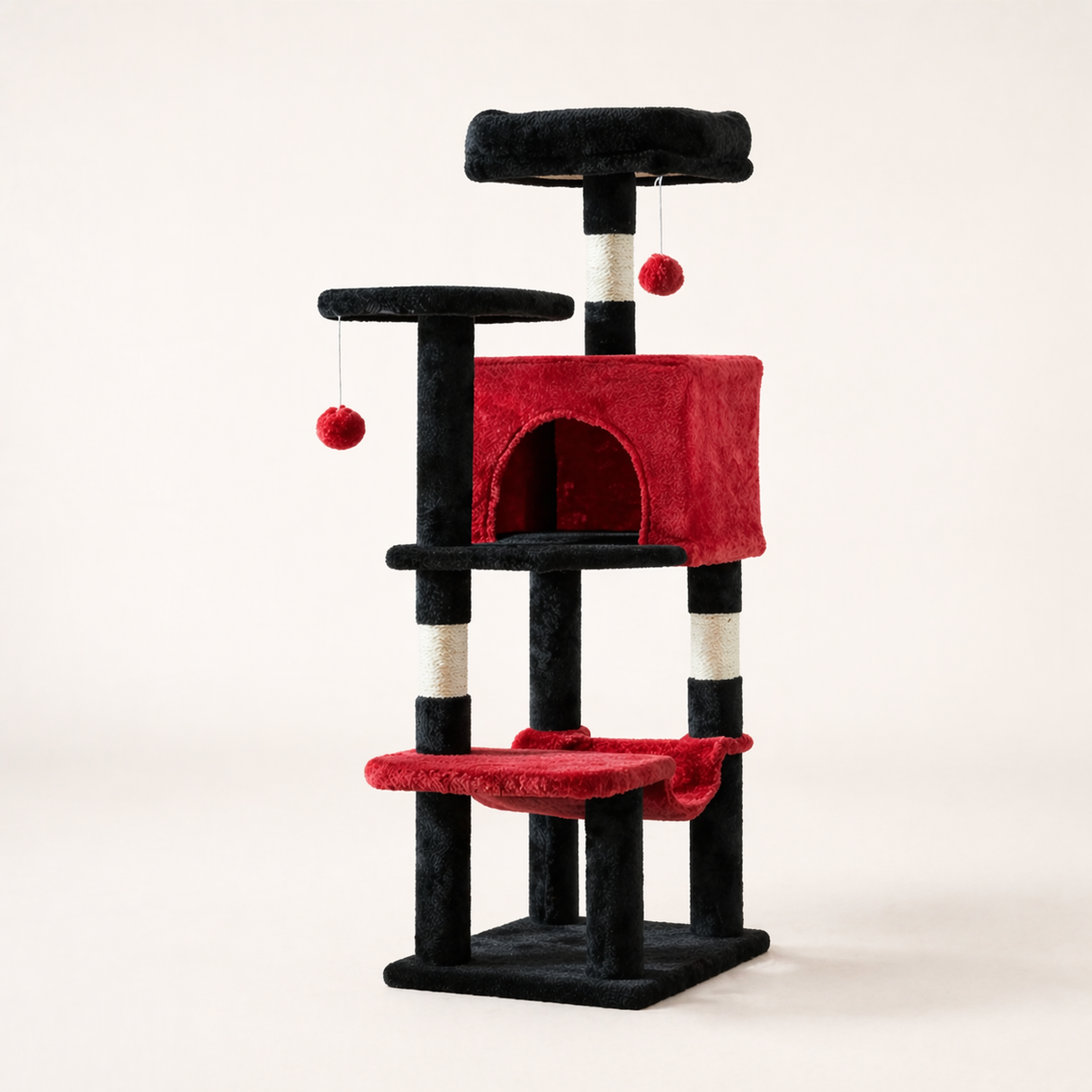 Tall Cat Tree Tower - Climbing Play Center for Indoor Cats