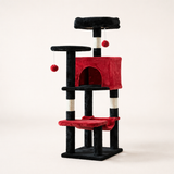 Tall Cat Tree Tower - Climbing Play Center for Indoor Cats