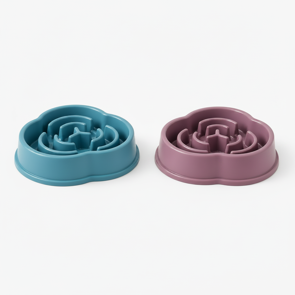 Slow Feeder Dog Bowl - Anti-Choking & Slow Eating