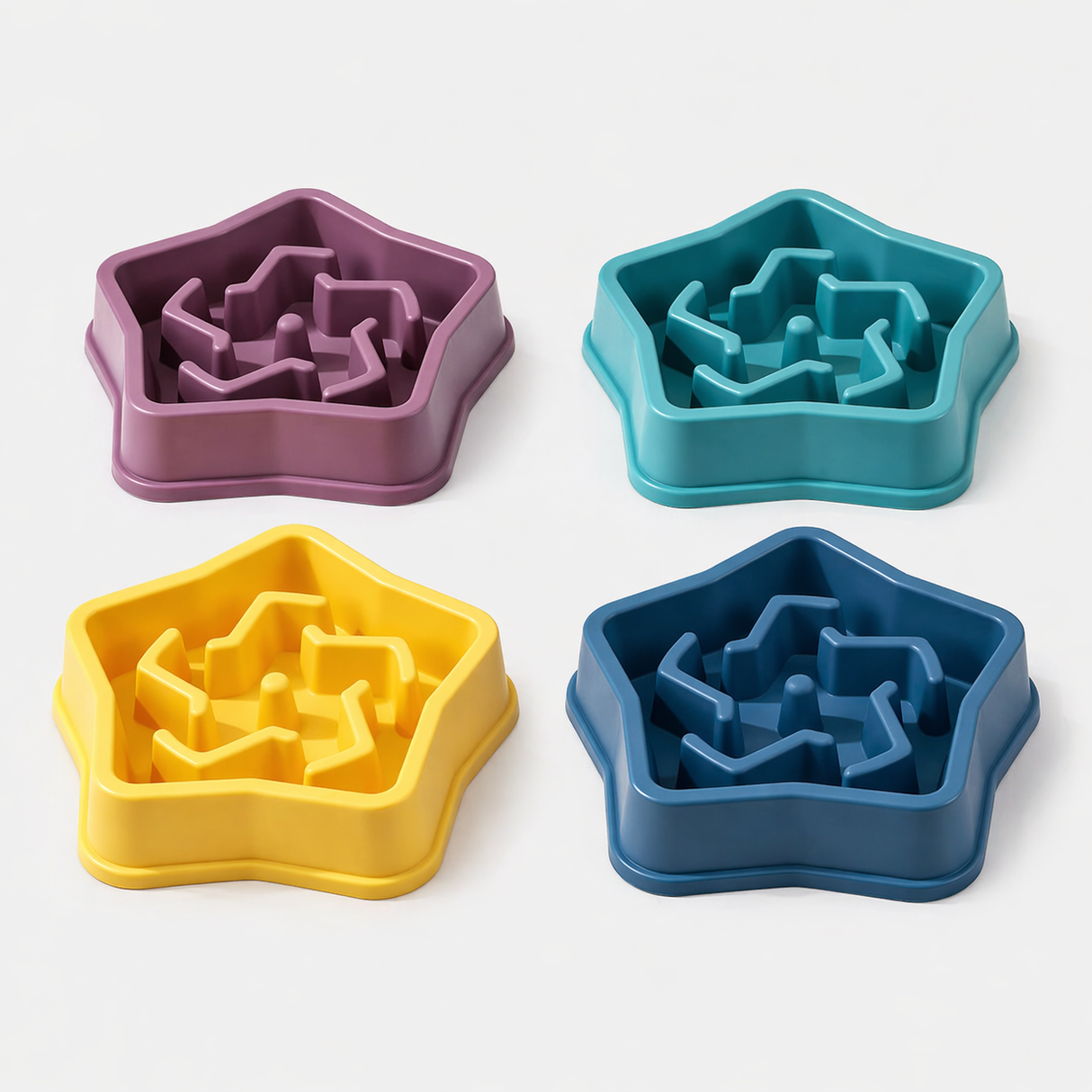 Slow Feeder Dog Bowl - Anti-Choking & Slow Eating