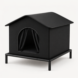 Outdoor Insulated Cat House - Weatherproof Shelter