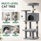 Tall Cat Tree Tower - Climbing Play Center for Indoor Cats