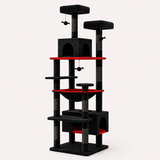 Large Cat Tree Tower - Multi-Level Scratching Post & Condo