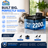 Wireless Cat Water Fountain - Motion Sensor Drinking Fountain
