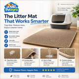 Double Layer Cat Litter Mat - Waterproof Anti-Tracking Mat