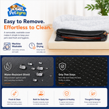 Orthopedic Dog Bed - Memory Foam Pet Bed for Large Dogs