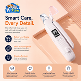 Electric Pet Nail Grinder - LED Safe Nail Trimmer for Cats & Dogs