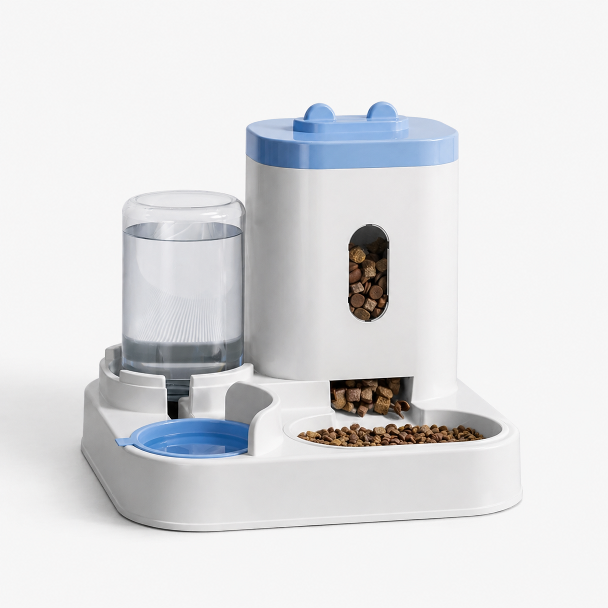 Automatic Food & Water Station - Gravity Feeder for Cats & Dogs