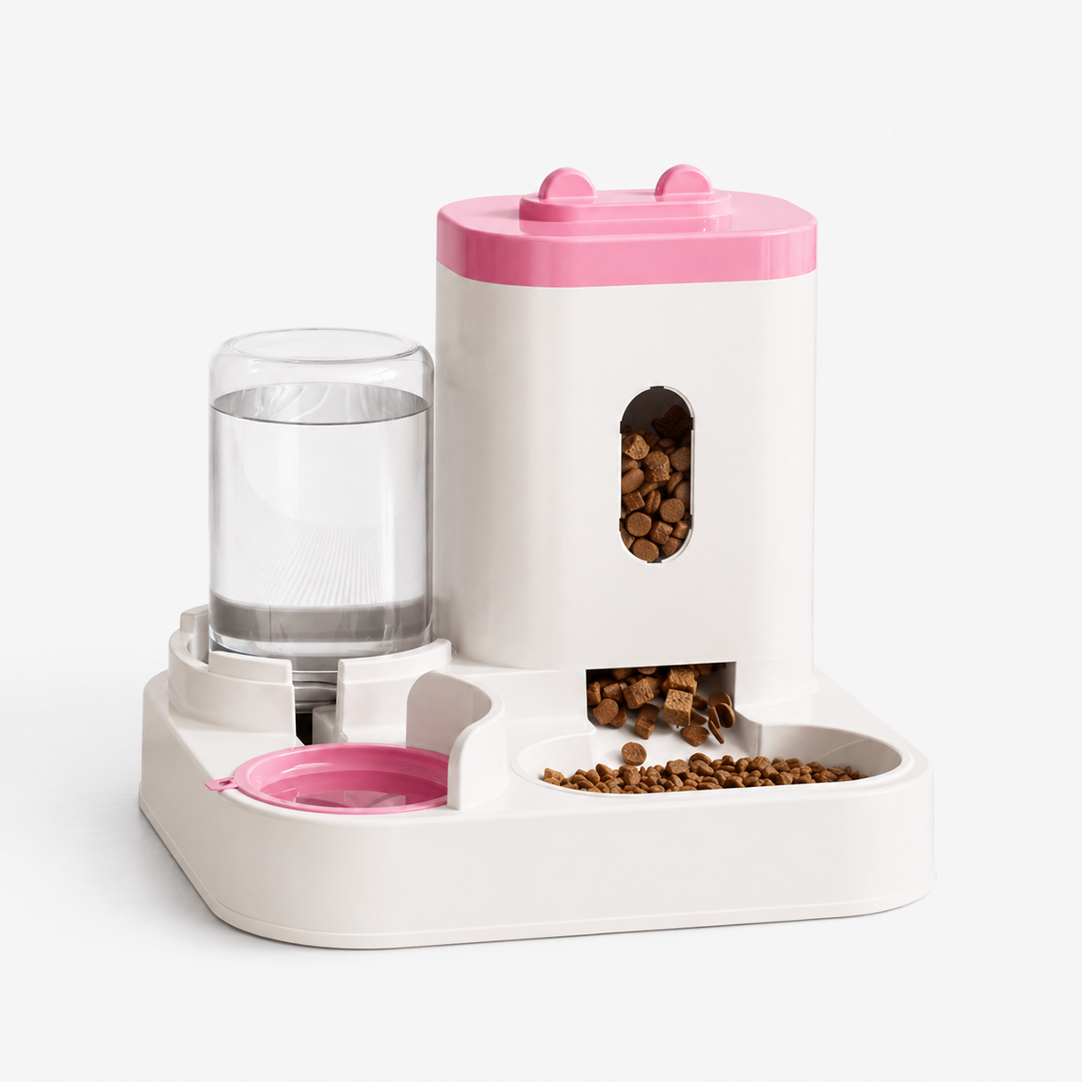 Automatic Food & Water Station - Gravity Feeder for Cats & Dogs