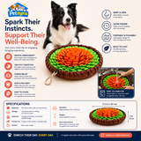 Dog Snuffle Mat - Slow Feeder Training Toy for Dogs
