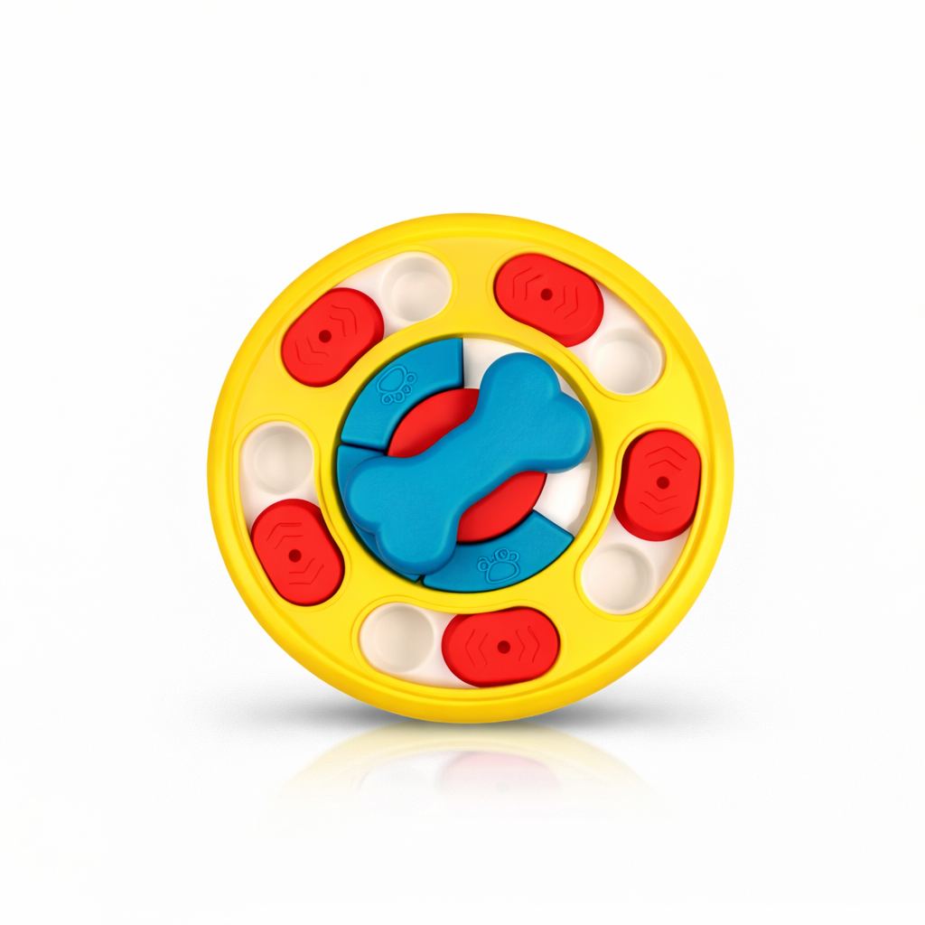 Dog Puzzle Feeder - Interactive Slow Feeding Toy