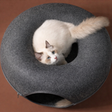 Tunnel Bed - 2-in-1 Hideout & Play Tunnel for Cats & Dogs