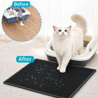 Double Layer Cat Litter Mat - Waterproof Anti-Tracking Mat
