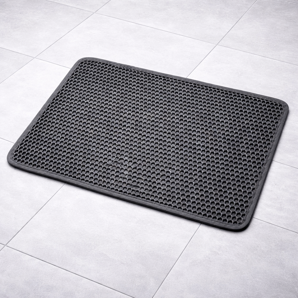 Double Layer Cat Litter Mat - Waterproof Anti-Tracking Mat