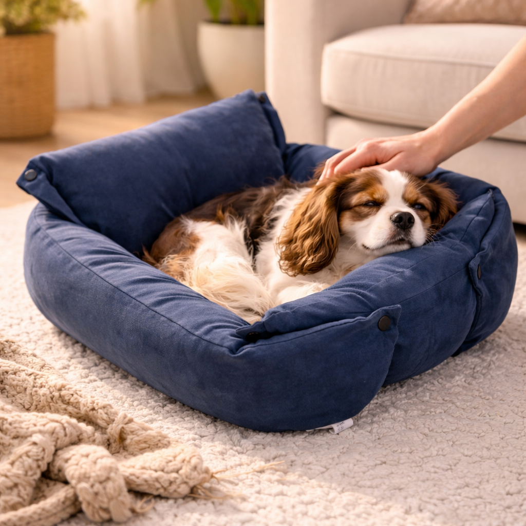 3-in-1 Pet Bed Mat - Sofa Bed Nest for Cats & Dogs