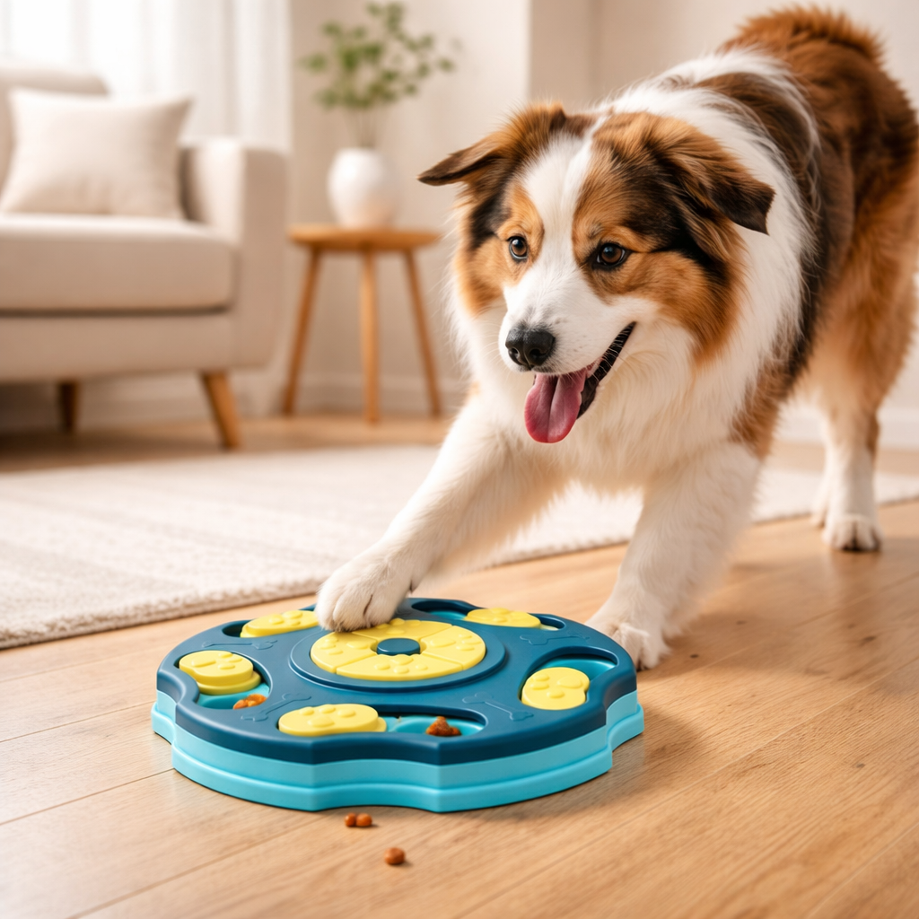 Dog Puzzle Feeder - Interactive Slow Feeding Toy