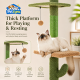 Cactus Cat Tree - Floor-to-Ceiling Climbing Tower