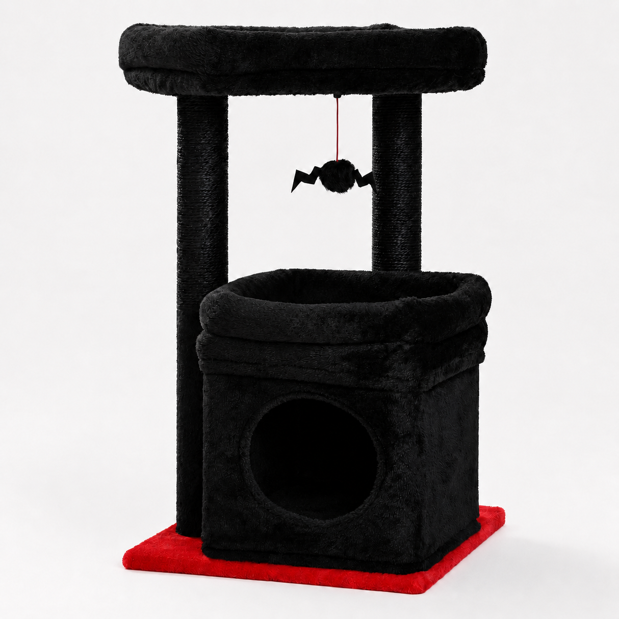 Compact Cat Tree - Cat Condo with Perch
