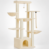 Large Cat Tree - Heavy-Duty Multi-Level Tower
