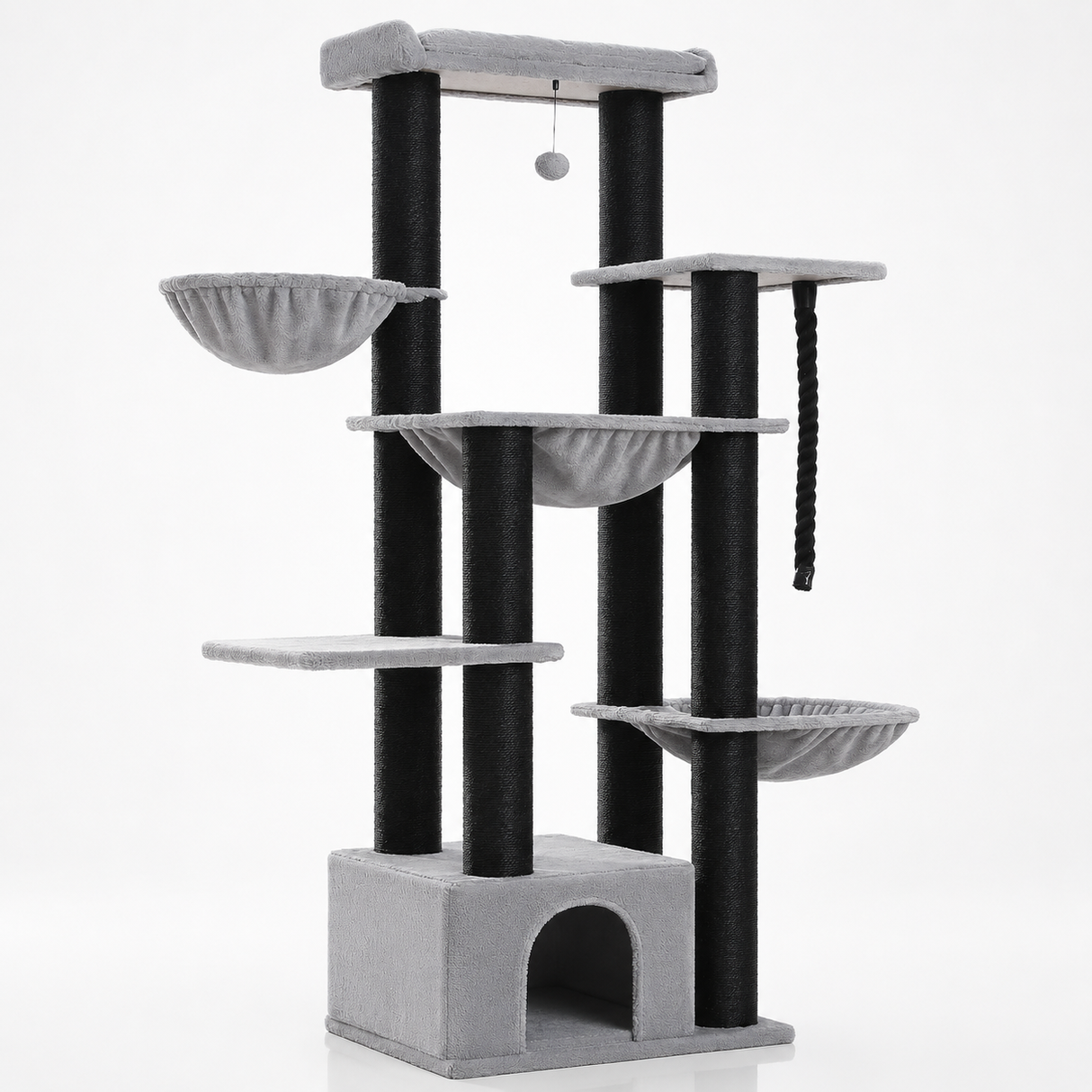 Large Cat Tree - Heavy-Duty Multi-Level Tower