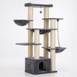 Large Cat Tree - Heavy-Duty Multi-Level Tower