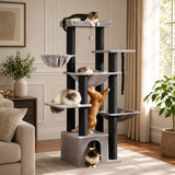 Large Cat Tree - Heavy-Duty Multi-Level Tower