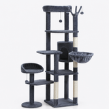 Multi-Level Cat Tree with Condo & Scratching Posts