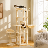 Multi-Level Cat Tree with Condo & Scratching Posts