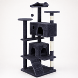 Large Multi-Level Cat Tree with Condos & Scratching Posts
