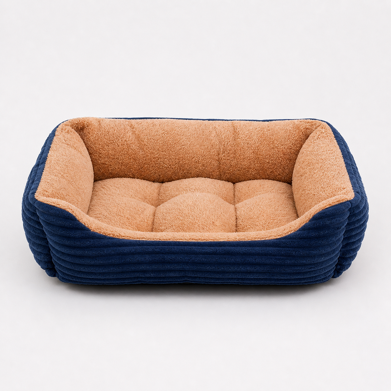 Comfort Plush Pet Sofa Bed - Deep Calming Rest