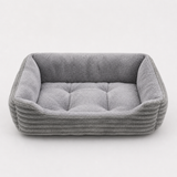 Comfort Plush Pet Sofa Bed - Deep Calming Rest