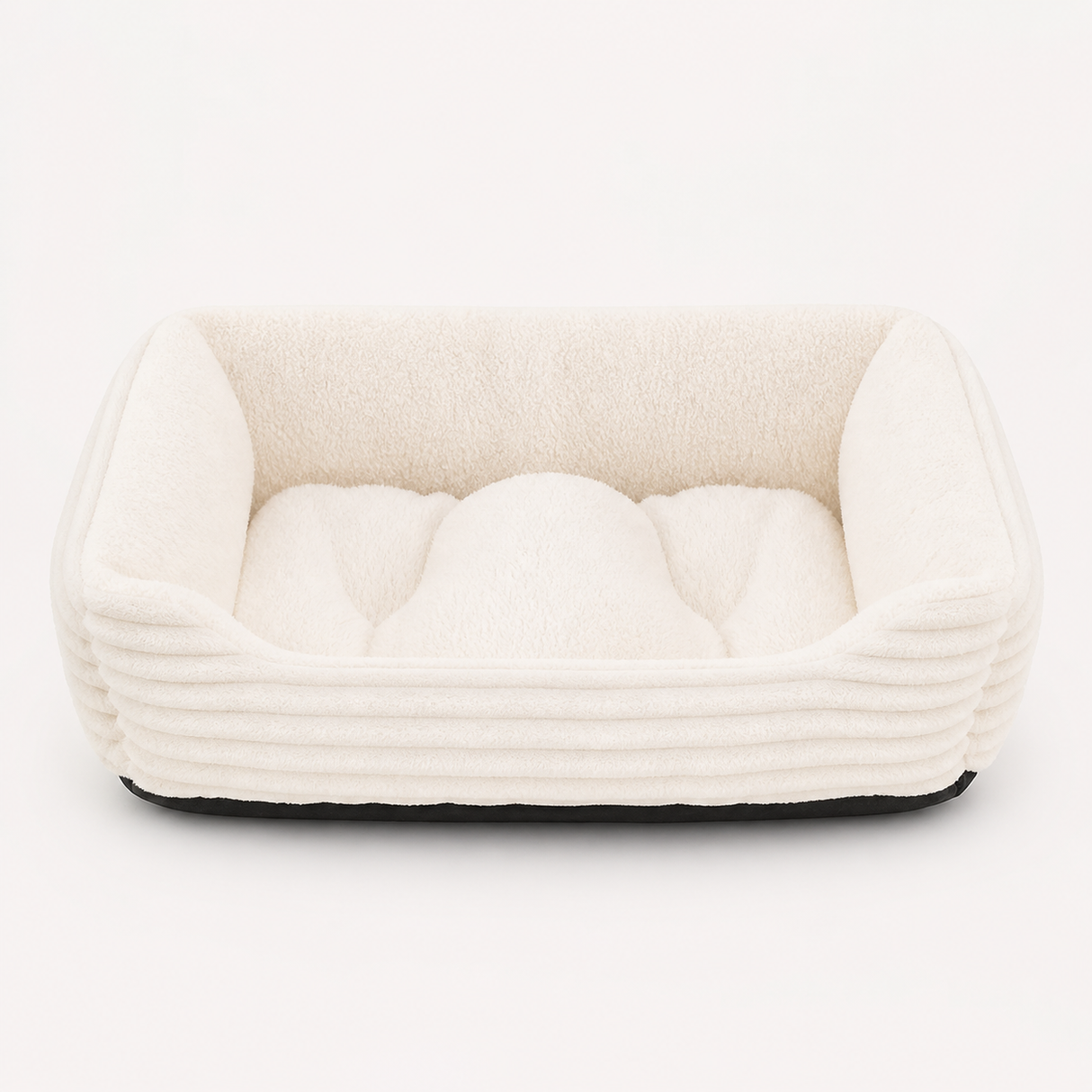 Comfort Plush Pet Sofa Bed - Deep Calming Rest