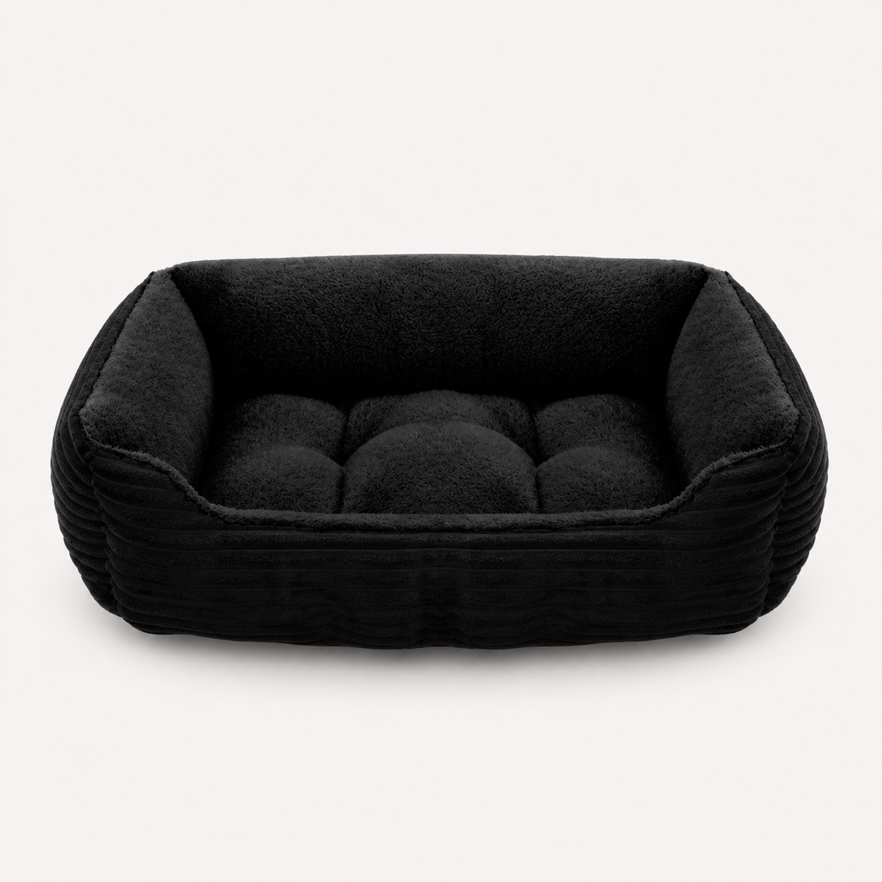 Comfort Plush Pet Sofa Bed - Deep Calming Rest
