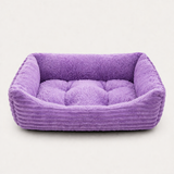 Comfort Plush Pet Sofa Bed - Deep Calming Rest