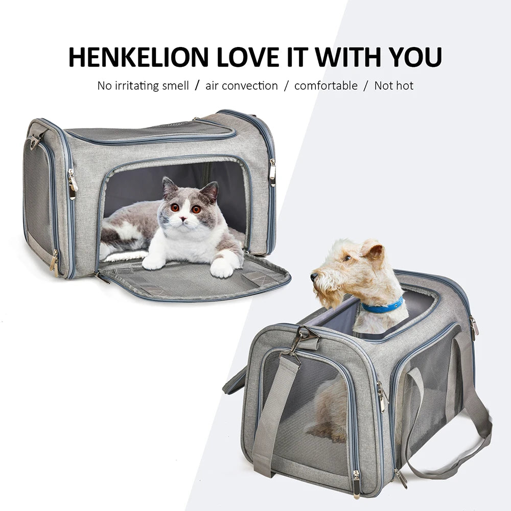 Airline Approved Pet Carrier - Safe Travel Bag