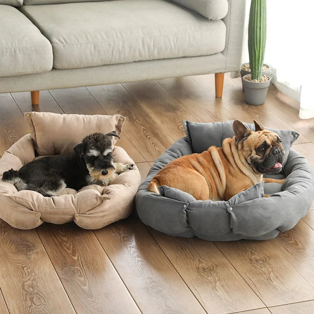 3-in-1 Pet Bed Mat - Sofa Bed Nest for Dogs & Cats