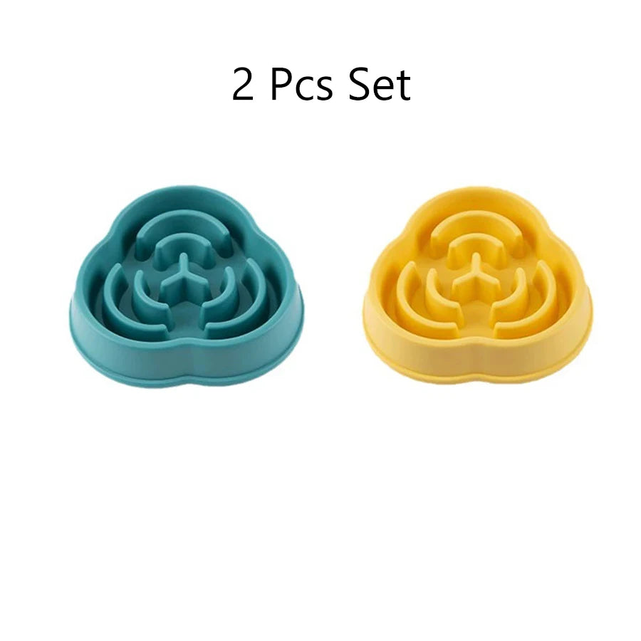 Slow Feeder Dog Bowl - Anti-Choking Slow Eating Design